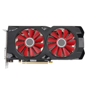 Imagem de Dpofirs RX580 Cartão Gráfico 8GB GDDR5 256bit, PCI Express 3,0 X 16, Placa de Vídeo de Ventilador Duplo para Jogos para Jogos e Streaming, 1244/7000MHz, DPX3, HD Multimedia, DVI