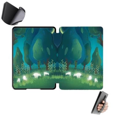 Imagem de GUKSRASO Capa para 6.8 Polegadas Kindle Paperwhite 11ª Geração/Signature Edition (Modelo: M2L3EK/M2L4EK) - Capa Protetora de TPU com Modo de Espera Automático, Alça de Mão