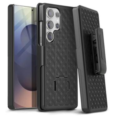 Imagem de Capa MOTIVE projetada para Samsung Galaxy S25 Ultra com clipe