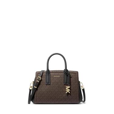 Imagem de Michael Kors Bolsa pequena Laila, marrom/preta, Marrom/preto