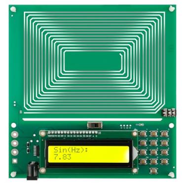 Imagem de XYTZHSAI Gerador Schumann 0,01Hz~300000Hz Schumann 7,83Hz ajustável Schumann gerador de ressonância de onda senoidal, gerador de pulso de baixa frequência para melhorar o sono e saúde (verde)