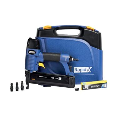 Imagem de Rapid Pistola de pregos ar comprimido PB131, pregador de ar comprimido para madeira, poderoso, para pregos de cabeça de estômago 18Ga 15-50mm