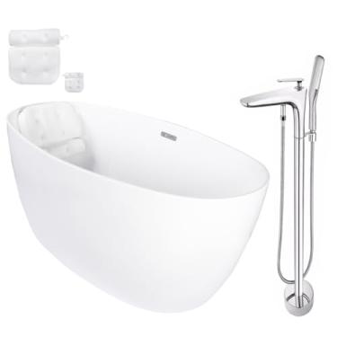 Imagem de Kit Banheira Imersao Freestanding Luxo 1.50m c/Mist Cromado