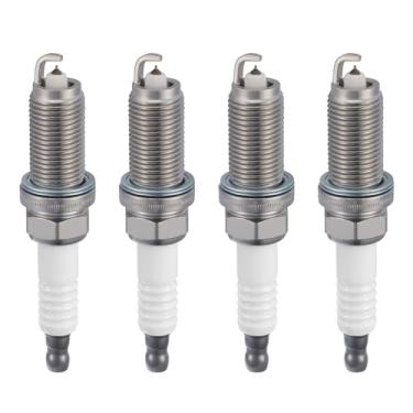 Imagem de SYKRSS Pacote com 4 velas de ignição irídio 5018 - compatível com Dodge Charger Challenger Dart Durango, compatível com Jeep Cherokee Compass Commander Renegade, Camry RAV4 4Runner Sorento Sonata
