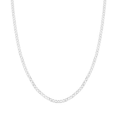 Imagem de Colar Masculino Grumet 2 mm Corrente 60cm Prata 925 Softjoias