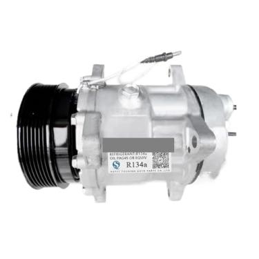 Imagem de Compressor de ar condicionado SD7V16 compatível para RENAULT MASTER ESPACE SMASCOTT TRUCK 92020205 89160 1188A 8200628441 8200201422 7421049380 7711135948