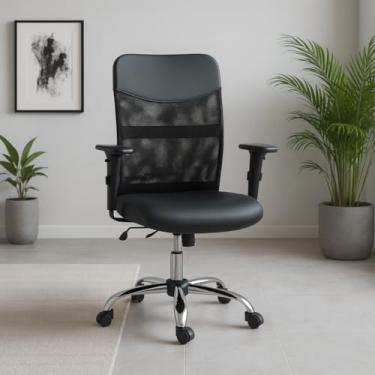 Imagem de Cadeira de Escritório Ergonômica Giratória Tela Mesh Office NR17 Executiva Secretaria Diretor TeConfortável