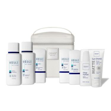Imagem de Kit Skincare Profissional e Completo Inclui Toner, Hidratante e para Olhos, OBAGI SGB01LWI2RUKUS, Azul