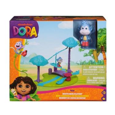 Imagem de Mini Playset Ar Livre com Boneco Botas - Dora Aventureira
