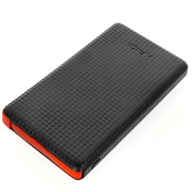 Imagem de Carregador Portátil Super Slim 5000mAh USB Kaidi Preto