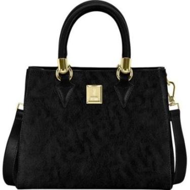 Imagem de Bolsa Feminina Vizzano Tote Transverssal 2 Em 1 10087.1 Preto Liso-Feminino