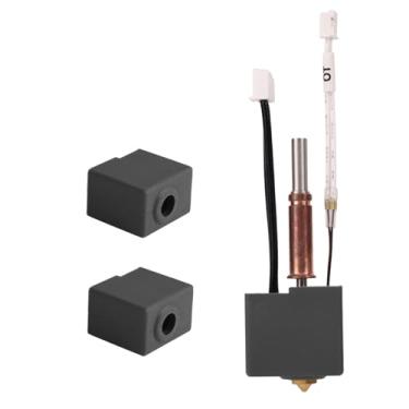 Imagem de Kit Hot End Hotend para Anycubic Kobra 3/ACE Pro, kit de extrusora de cabeça de impressão de liga, bloco de aquecimento, cartucho de aquecimento, bocal termistor com 2 capas de silicone para