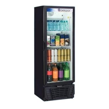 Imagem de Refrigerador Vertical 410 Litros Porta De Vidro Gptu-40 220v Gelopar