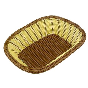 Imagem de Bandeja Trama Tipo Vime Artificial Retangular 5665