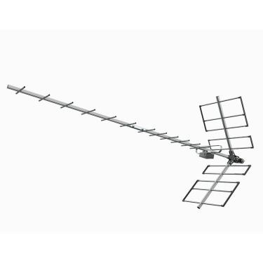 Imagem de Antena Uhf Digital Yagi-alto Ganho Proeletronic...