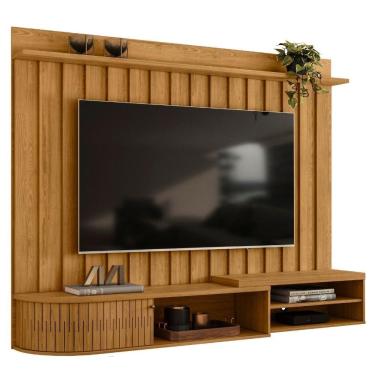 Imagem de Painel Suspenso Tv 75 Polegadas ímola Cumaru Madetec