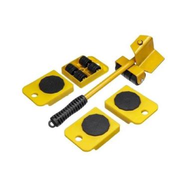 Imagem de Aparelho Movedor De Moveis Pesados Com Rodinhas E Alavanca - Llev