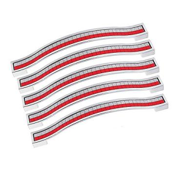 Imagem de 5 peças gaveta armário móveis puxador vermelho puxador moagem areia granular strass cristal alça decoração banheiro cozinha quarto móveis puxar distância 5,0 polegadas (128 mm) (furo5,0 pol
