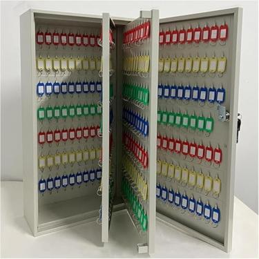 Imagem de ZDJZMGZ Suporte de parede para chaveiro, armário de chaves, caixa de bloqueio de armazenamento de chaves, portátil, grandes caixas de armário de armazenamento para chave de casa, com etiquetas