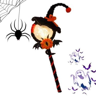 Imagem de Limpadores de cachimbo difusos – bastões de torção de Halloween para artesanato – bastão torcido, decoração de Halloween feita à mão para sala de aula, projeto escolar, férias, quarto, exibição