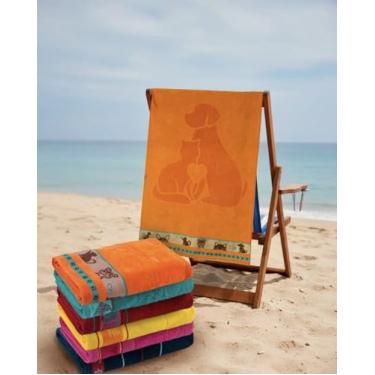 Imagem de Toalha De Banho Banhão Praia Piscina Gigante 80x150cm Verão (PETS)