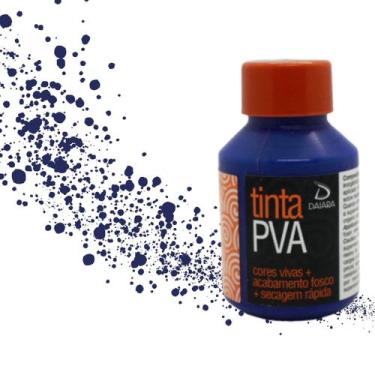 Imagem de Tinta Pva Daiara Cores Frias 80ml, AZUL ULTRAMAR - 26