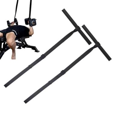 Imagem de Assistente De Segurança Para Halteres,2 Pares de Cintas Ajustáveis para Treino - Conector De Segurança | Para Supino Treino De Força Ginástica Em Casa