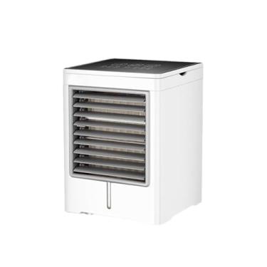 Imagem de Hyuduo Air Condicionador Portátil Controle de Toque Evaporativo Cooler de Ar Mini AC Unit Fan Com USB Power 3 Speed ​​Configurações Timer para o Quarto Barraca Carro RV RV Office