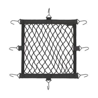 Imagem de FJMQHU Rede de Carga para Motocicleta, Rede para Capacete, Rede de Armazenamento Ajustável, Capa de Bagagem Extensível, Rede Elástica para Motocic