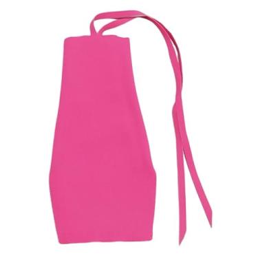 Imagem de Dynwave Vestido feminino em escala 1:6, para montar suas próprias bonecas, acessórios para bonecas fashion, roupa feminina em escala 1/6 com saia curta e, Rosa Vermelha