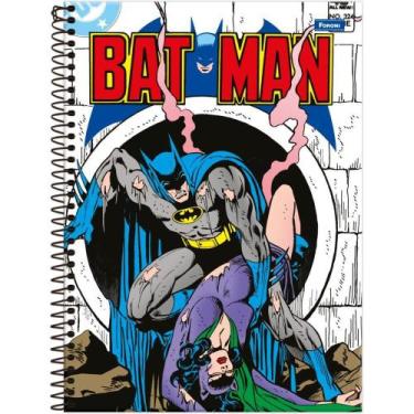Imagem de Caderno 1X1 Capa Dura Batman FIT 80 Folhas (pacote com 4) - Foroni