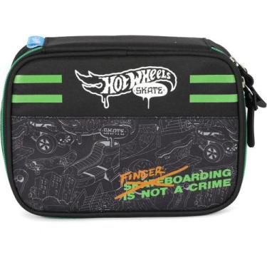 Imagem de Estojo BOX HOT Wheels Verde G - Luxcel