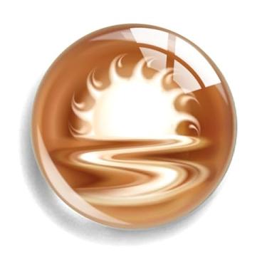 Imagem de 5 peças criativas café latte arte padrões tempo joia diy cristal geladeira ímãs chaveiros 2 cm, 07, inch