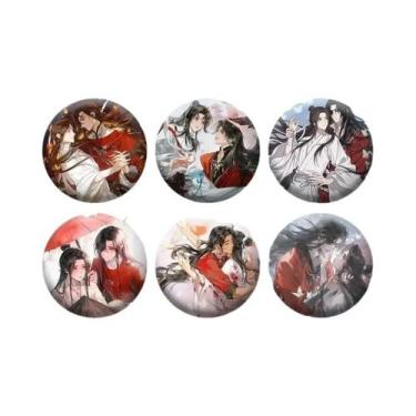 Imagem de Emblema De Anime De 58MM Versão Casal Heavens Official Blessing Para R