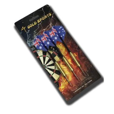 Imagem de Kit de Dardos Gold Sports Austrália 18 gramas, Único, Unissex, Colorid