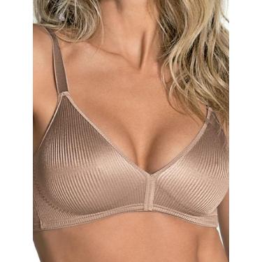 Imagem de Sutiã sem Aro e sem Bojo Moderato Demillus 61100, Bege, 46