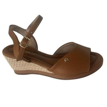 Imagem de Sandália Piccadilly Anatômica Confortável Caramelo 408214, 37