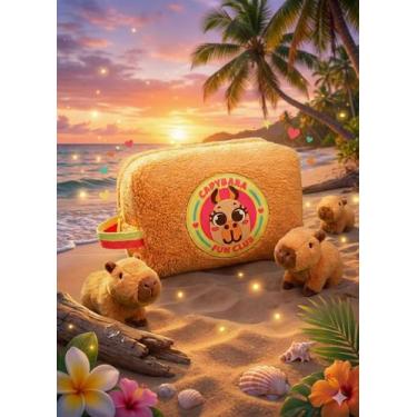 Imagem de Necessaire Grande Puket Capivara Capy Bora