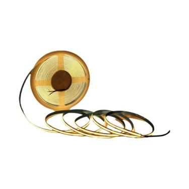 Imagem de Fita LED COB Branca Quente 10m 2700K 3000K 4000K 6000K Regulável 24V 1