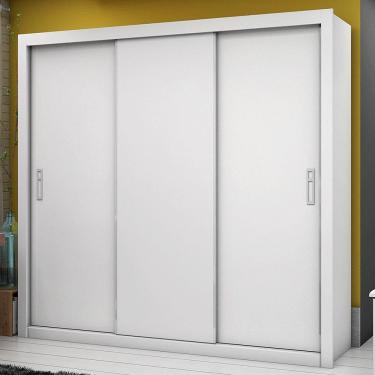 Imagem de Guarda-Roupa Ilheus Sem Espelho Branco Carioca Moveis