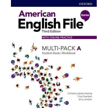 Imagem de American english file starter a with online multipack - 3rd - OXFORD, 