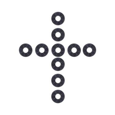 Imagem de Trava De Segurança De Borracha Para Correia De Guitarra, Baixo, Ukulel