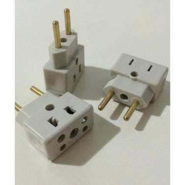 Imagem de Adaptador De Tomada 10A 16A 20A Bivolt p/ Microondas