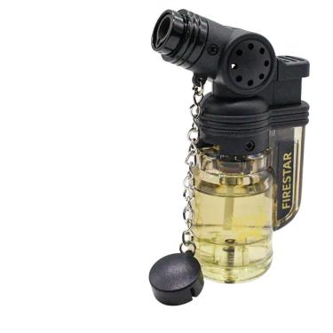 Imagem de Mini Maçarico Portátil Regulável 2 Chamas F:Firestar Preto