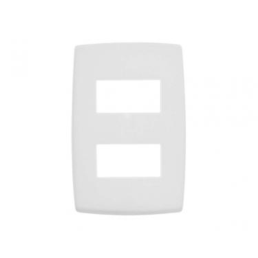 Imagem de Pial Plus Modulo Placa 2 Postos Separ 4X2 618506