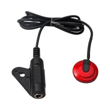 Imagem de Microfone De Contato Piezoelétrico Profissional Para Guitarra, Violino