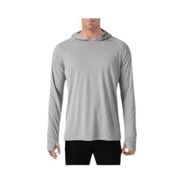 Imagem de Camiseta Masculina de Manga Comprida UV - Respirável, Secagem Rápida e