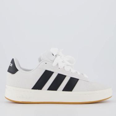 Imagem de Tênis Adidas Grand Court Alpha 00s Feminino Branco, 35