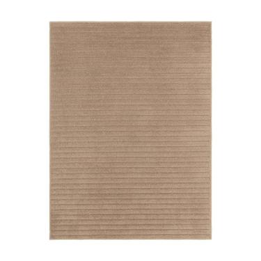 Imagem de Tapete Para Sala Realce Listras 03 Creme Cotton 1,00x1,50m