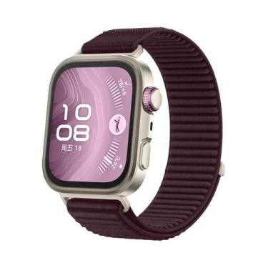 Imagem de Pulseira De Nylon Confortável E Respirável Para Huawei Watch Fit 4 3, 